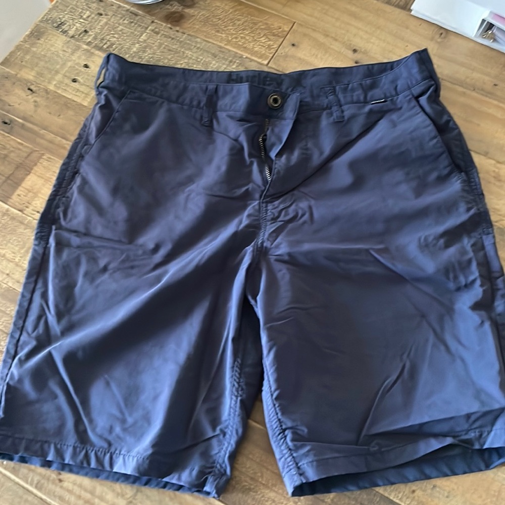 Hurley shorts. Dri-fit. Navy. Size 34